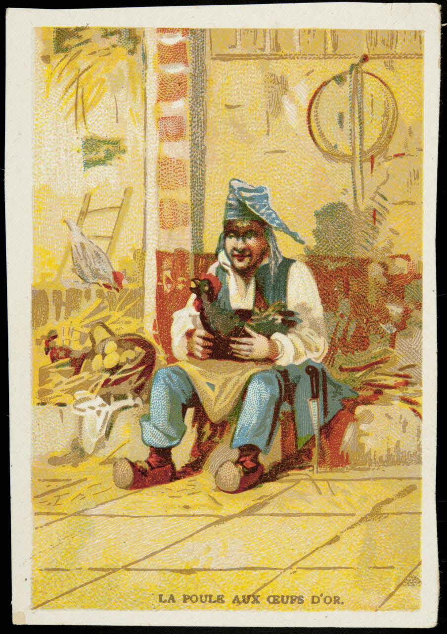 Dessain carte réclame chromo Liège 1914 1995.1.3906.18 Photo