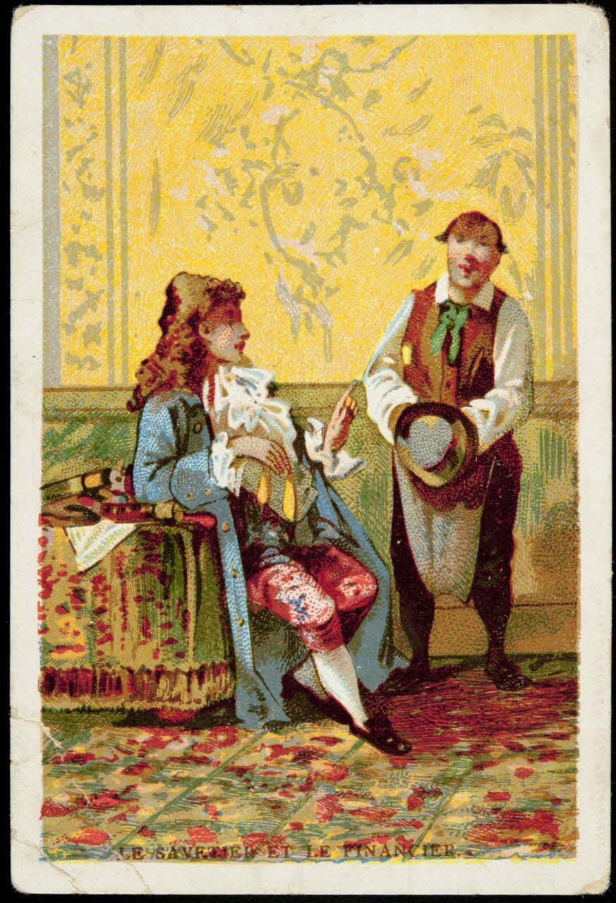 Dessain ; Léopold Verger carte réclame chromo Liège 1914 1995.1.3906.19 Photo