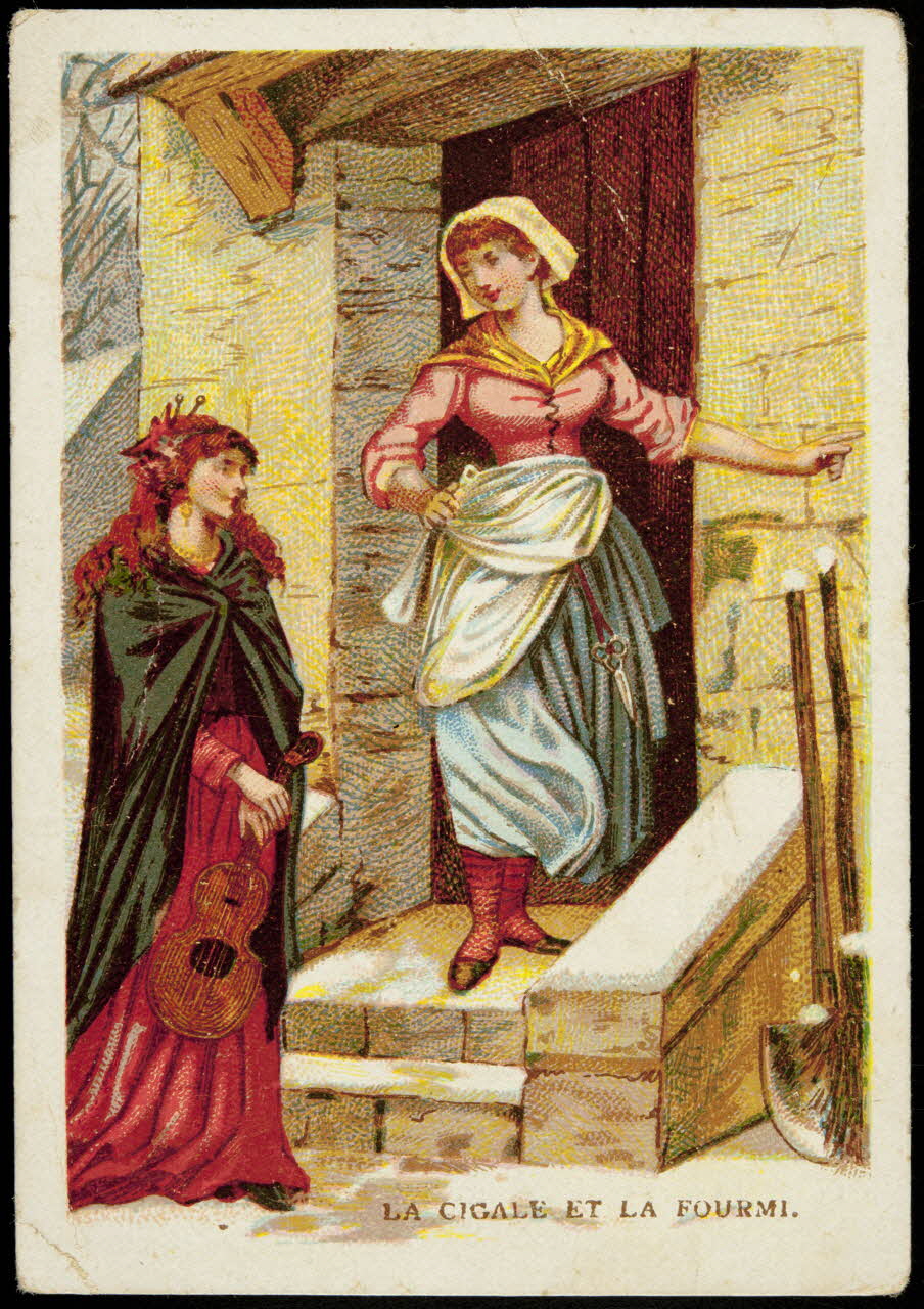 Dessain carte réclame chromo Liège 1914 1995.1.3906.3 Photo