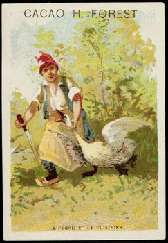Dessain carte réclame chromo Liège 1914 1995.1.3906.5  Photo