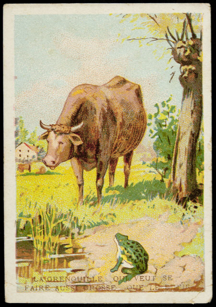 Dessain carte réclame chromo Liège 1914 1995.1.3906.8 Photo