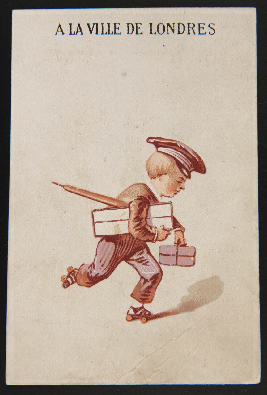 Hamelin carte réclame chromo Paris 1870 1995.1.3929.3 Photo