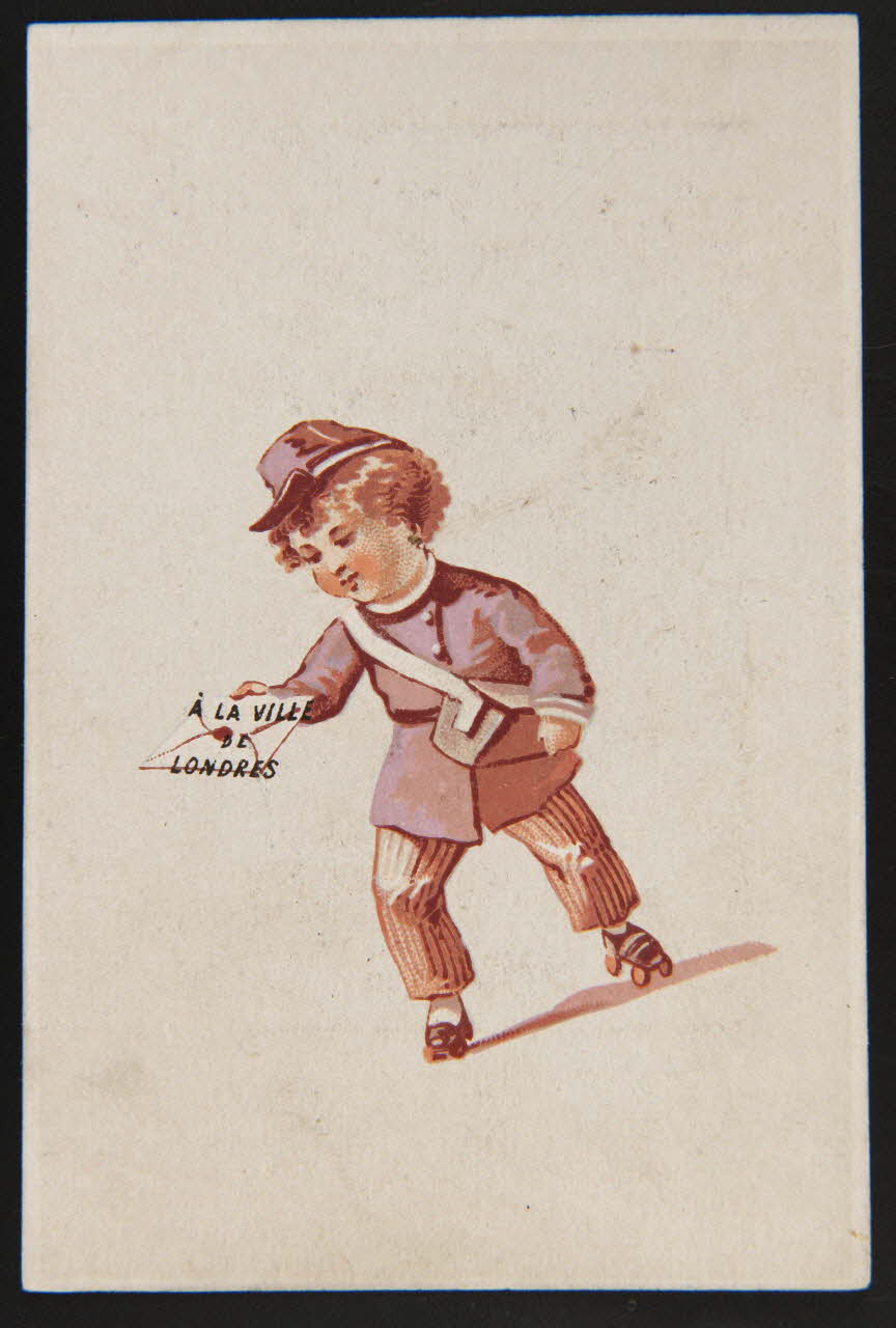 Hamelin carte réclame chromo Paris 1870 1995.1.3929.4 Photo