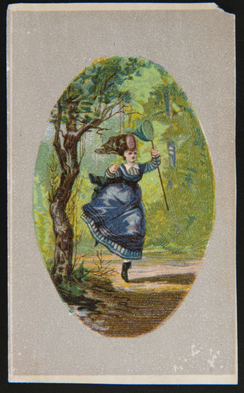 Hamelin carte réclame chromo Paris 1870 1995.1.3930.4 Photo