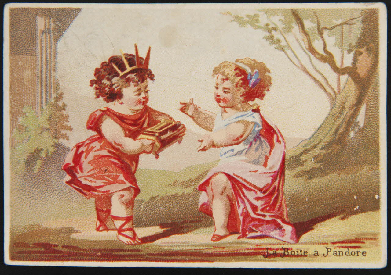 Hamelin carte réclame chromo Paris 1870 1995.1.3937.3 Photo