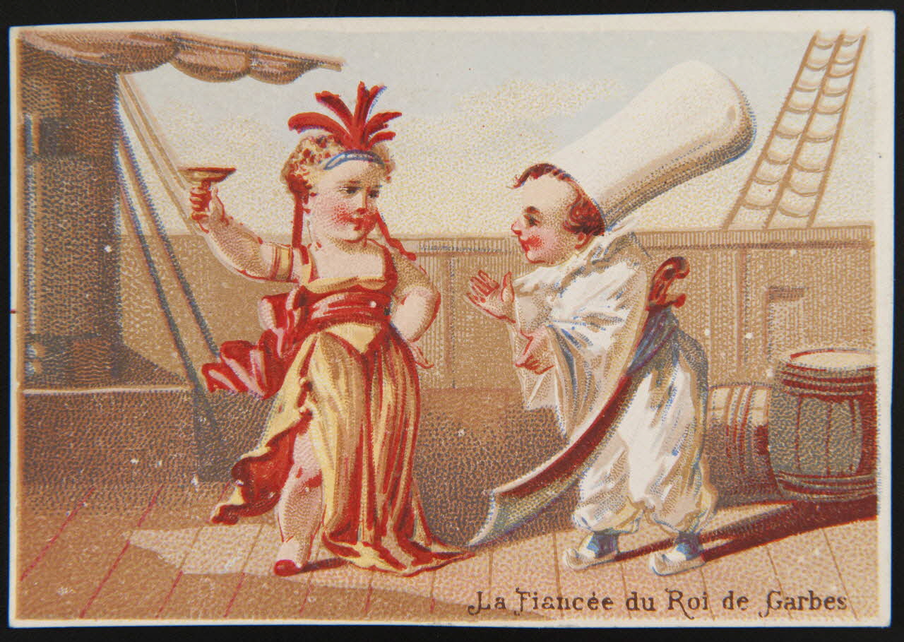 Hamelin carte réclame chromo Paris 1870 1995.1.3937.4 Photo