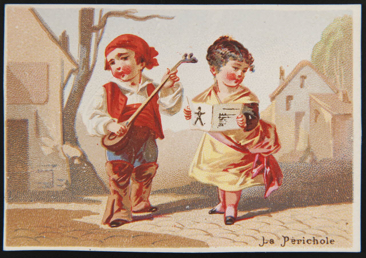 Hamelin carte réclame chromo Paris 1870 1995.1.3937.5 Photo