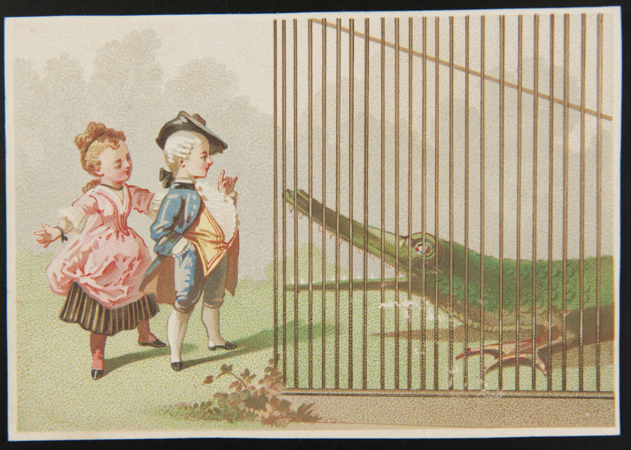 Hamelin carte réclame chromo Paris 1870 1995.1.3938.1 Photo