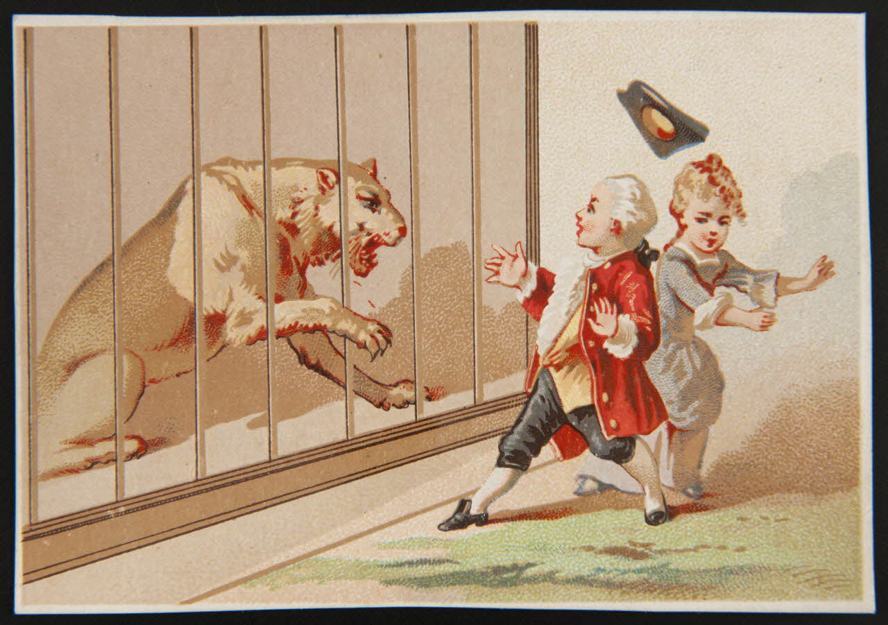 Hamelin carte réclame chromo Paris 1870 1995.1.3938.3 Photo