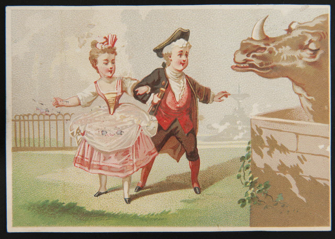 Hamelin carte réclame chromo Paris 1870 1995.1.3938.5 Photo