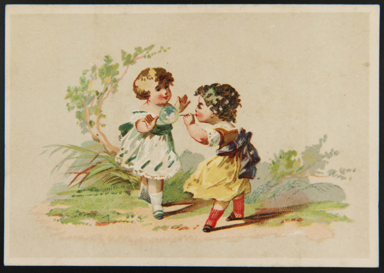 Hamelin carte réclame chromo Paris 1870 1995.1.3939.1 Photo