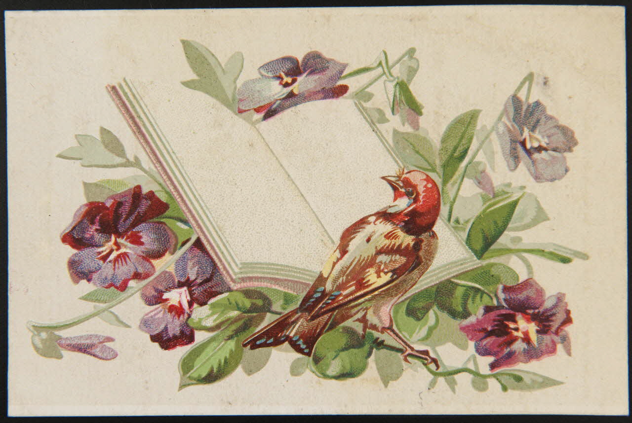 Hamelin carte réclame chromo Paris 1870 1995.1.3941.1 Photo