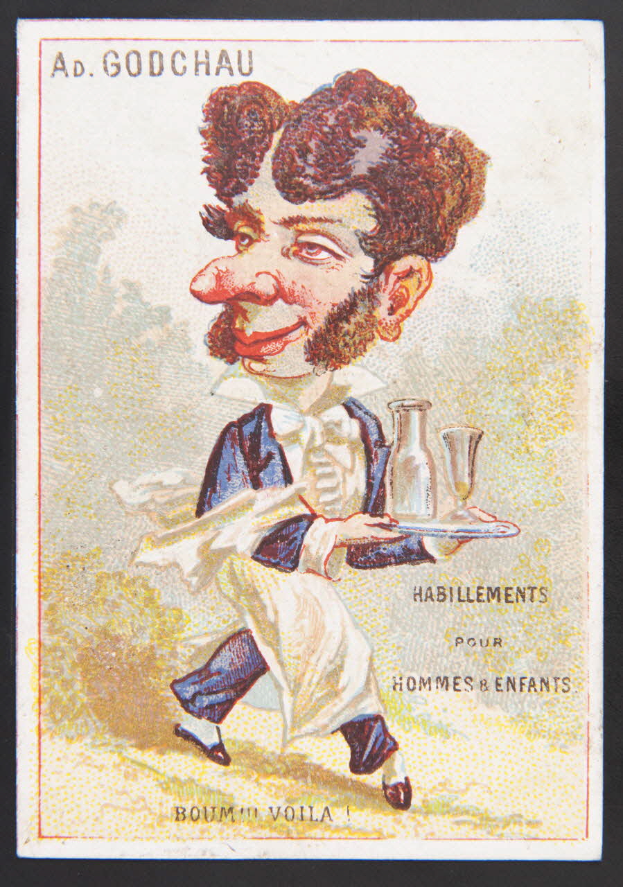 Herbemont carte réclame chromo Paris 1874-1876 1995.1.3943.5 Photo