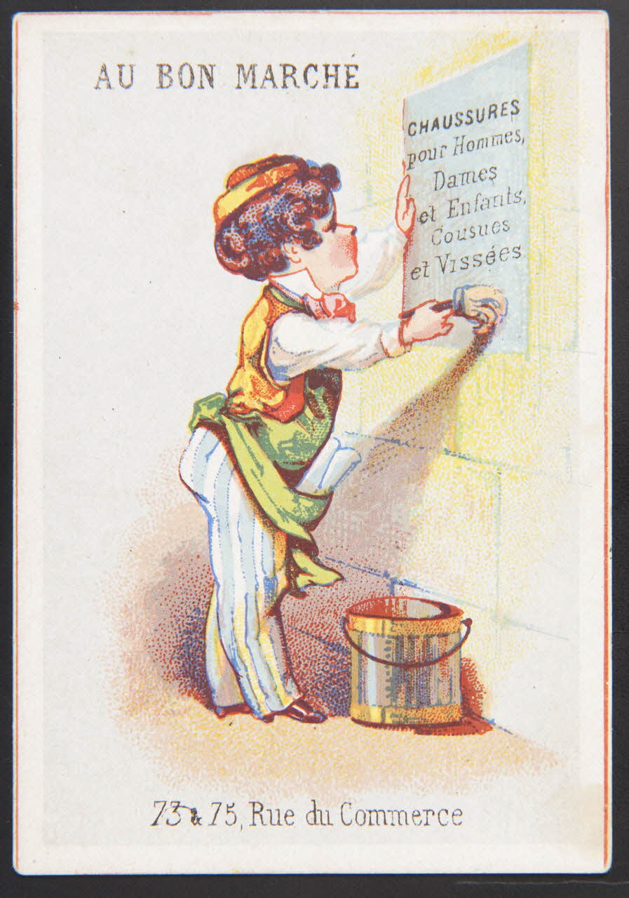 Herbemont carte réclame chromo Paris 1874-1876 1995.1.3944.1 Photo