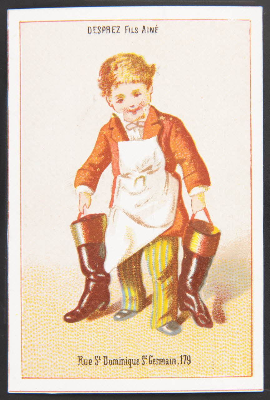 Herbemont carte réclame chromo Paris 1874-1876 1995.1.3945.2 Photo