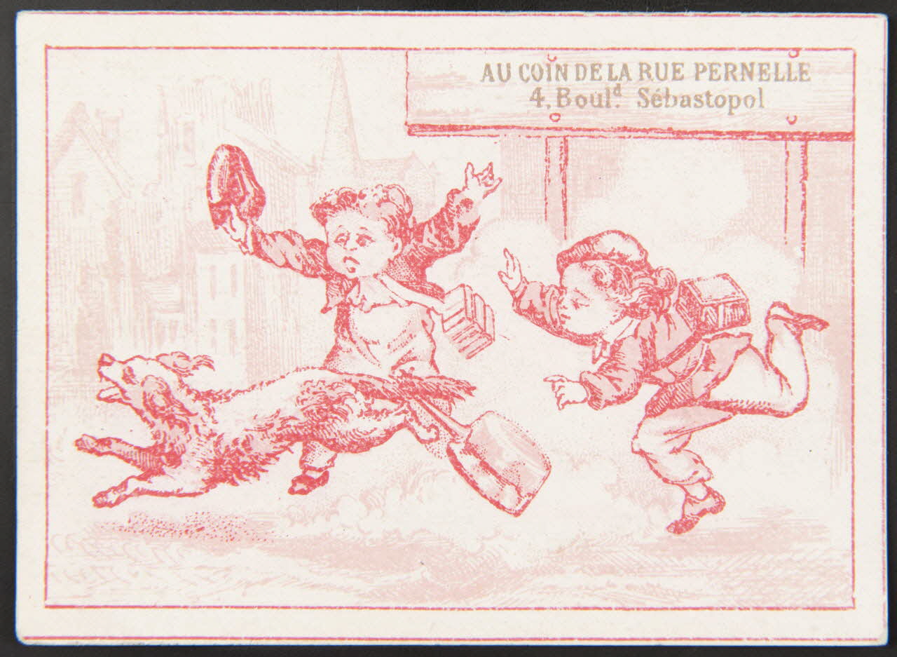 Herbemont carte réclame chromo Paris 1874-1876 1995.1.3951.1 Photo