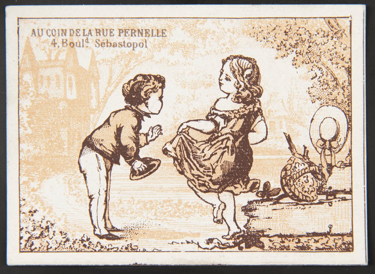 Herbemont carte réclame chromo Paris 1874-1876 1995.1.3951.5 Photo