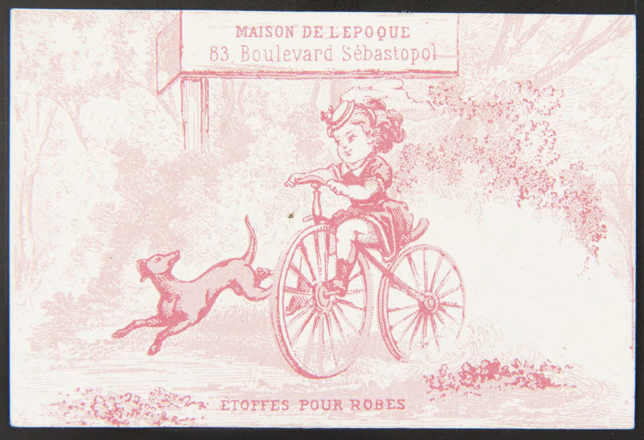 Herbemont carte réclame chromo Paris 1874-1876 1995.1.3951.6 Photo