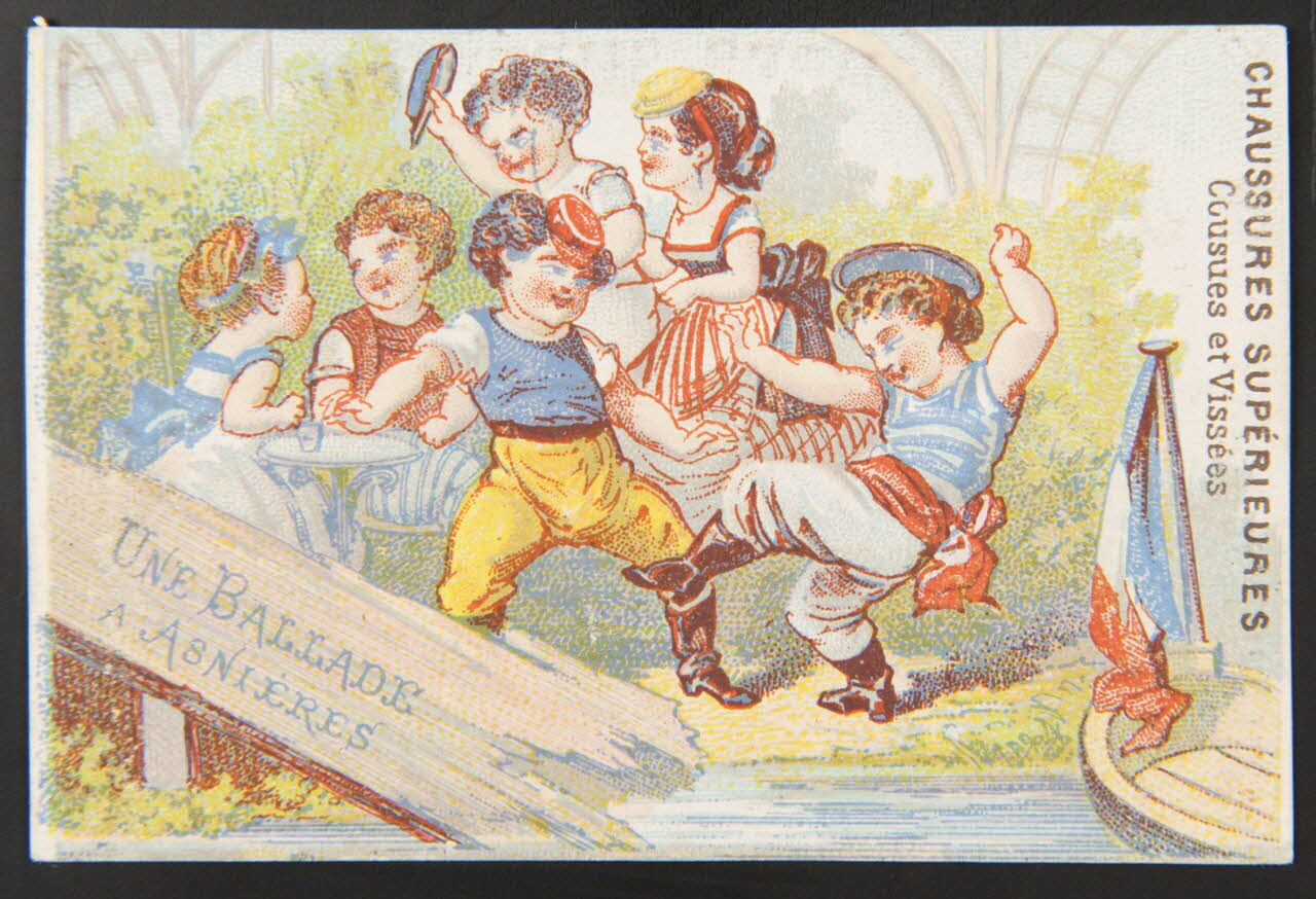 Herbemont carte réclame chromo Paris 1874-1876 1995.1.3953.1 Photo