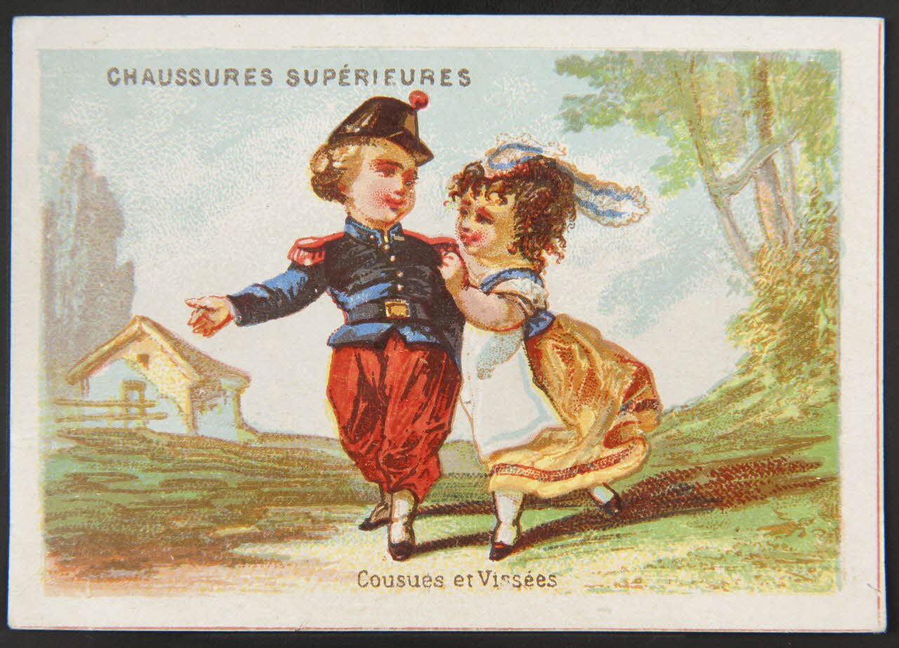 Herbemont (éditeur), Lefranc carte réclame chromo Paris 1874-1876 1995.1.3954.2 Photo