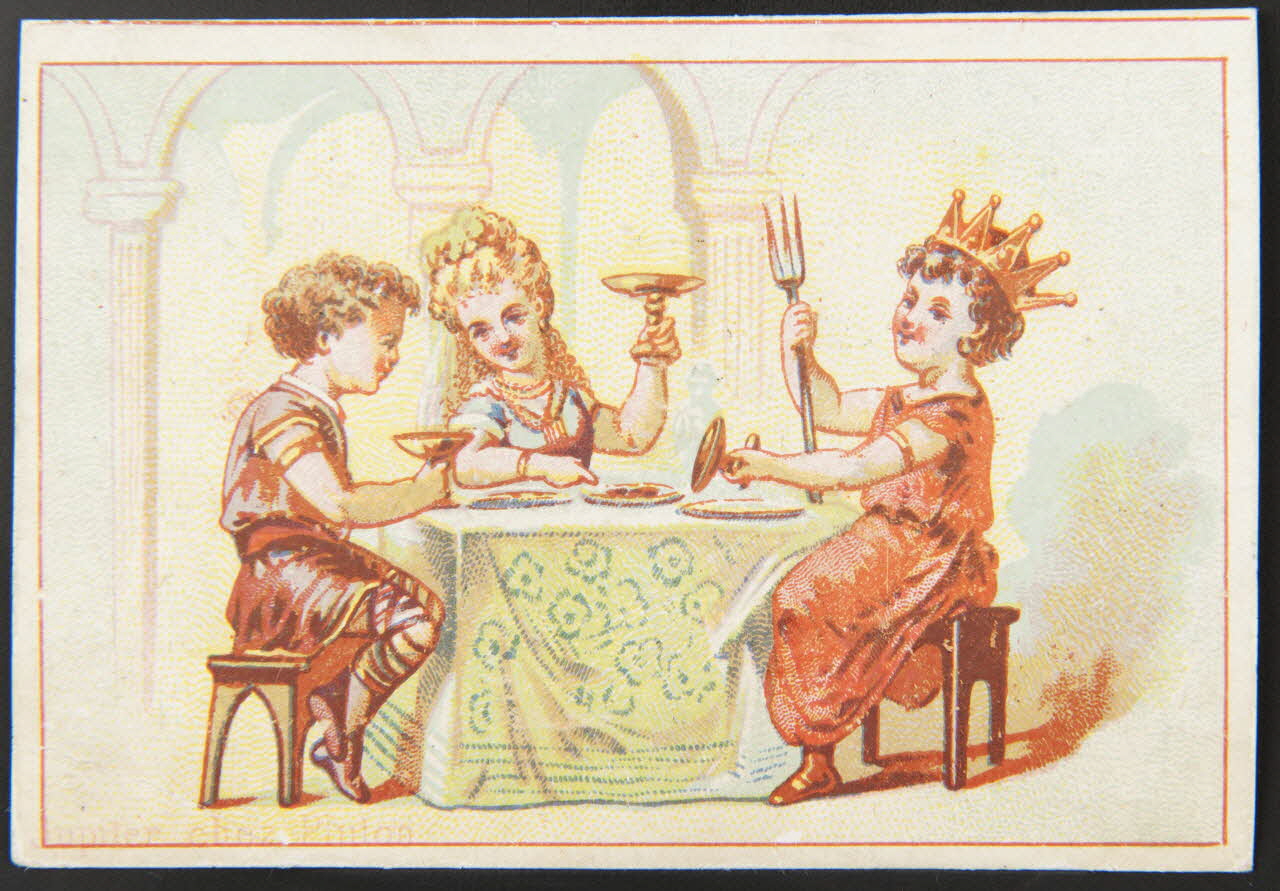 Herbemont (éditeur), Lefranc carte réclame chromo Paris 1874-1876 1995.1.3956.1 Photo