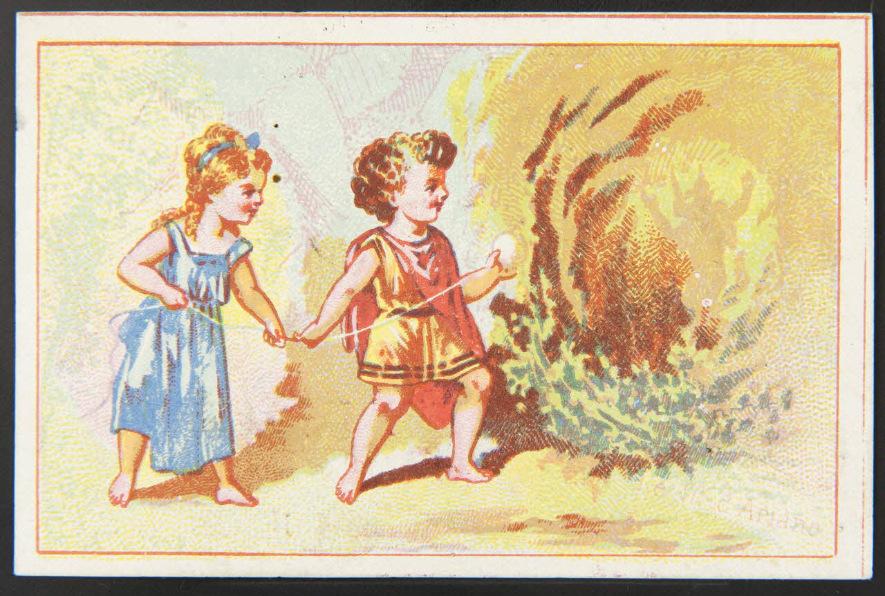 Herbemont carte réclame chromo Paris 1874-1876 1995.1.3956.2 Photo