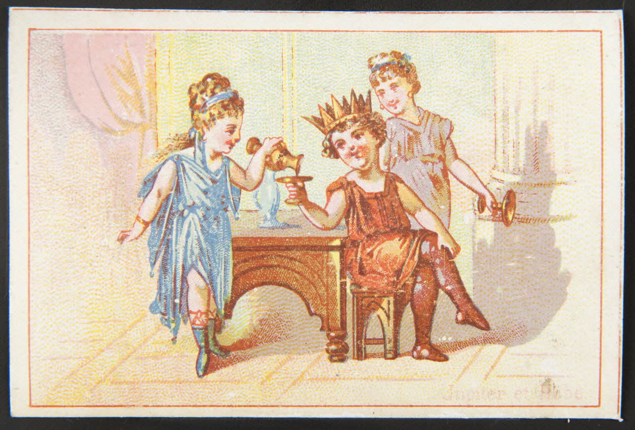 Herbemont (éditeur), Lefranc carte réclame chromo Paris 1874-1876 1995.1.3956.3 Photo