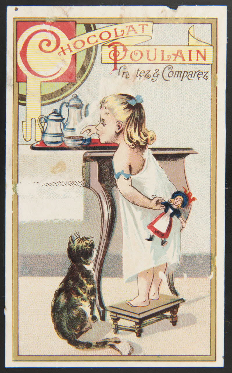Herold; carte réclame chromo Paris 1895-1914 1995.1.3970.3 Photo