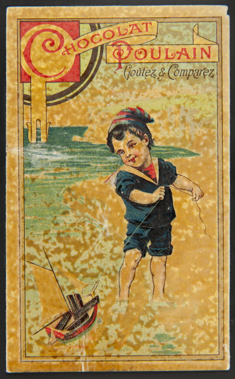 Herold; carte réclame chromo Paris 1895-1914 1995.1.3970.7 Photo