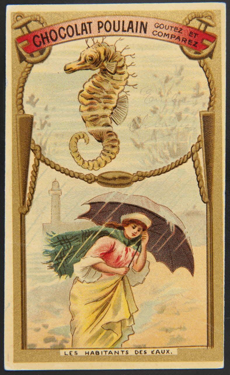 Herold; carte réclame chromo Paris 1895-1914 1995.1.3971.10 Photo