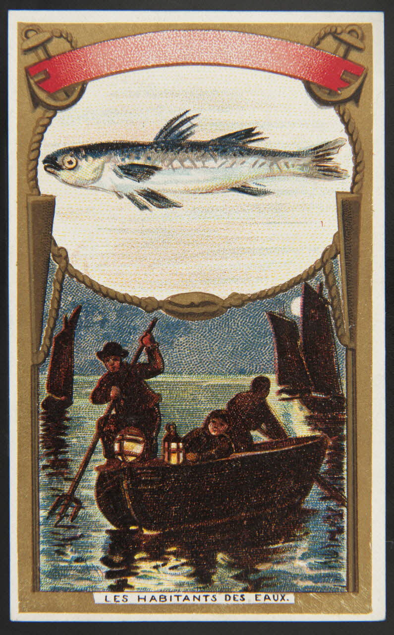 Hérold (éditeur), Gamichon Frères et Bisschop carte réclame chromo Paris 1895-1914 1995.1.3971.14 Photo