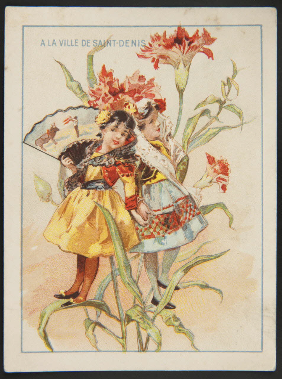 Herold; carte réclame chromo Paris 1895-1914 1995.1.3972.5 Photo