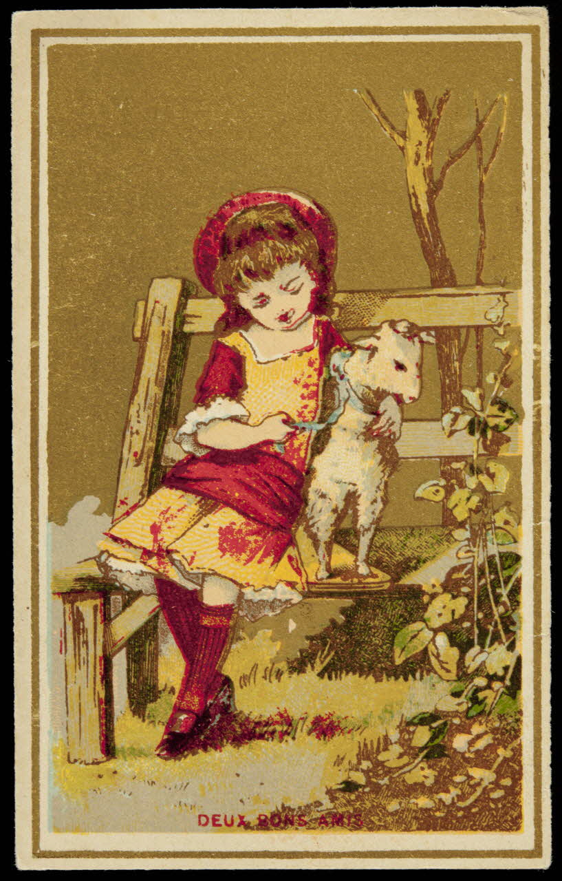 Dupuy carte réclame chromo Paris 1877-1891 1995.1.4043.2 Photo