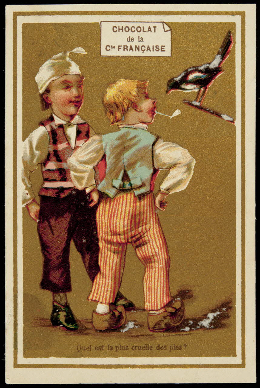 Dupuy carte réclame chromo Paris 1877-1891 1995.1.4047.15 Photo