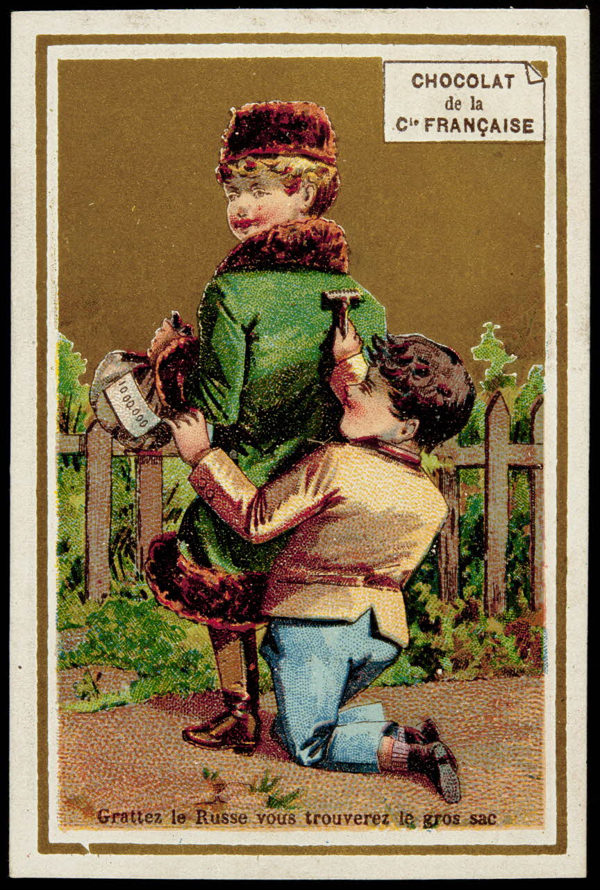 Dupuy carte réclame chromo Paris 1877-1891 1995.1.4050.16 Photo