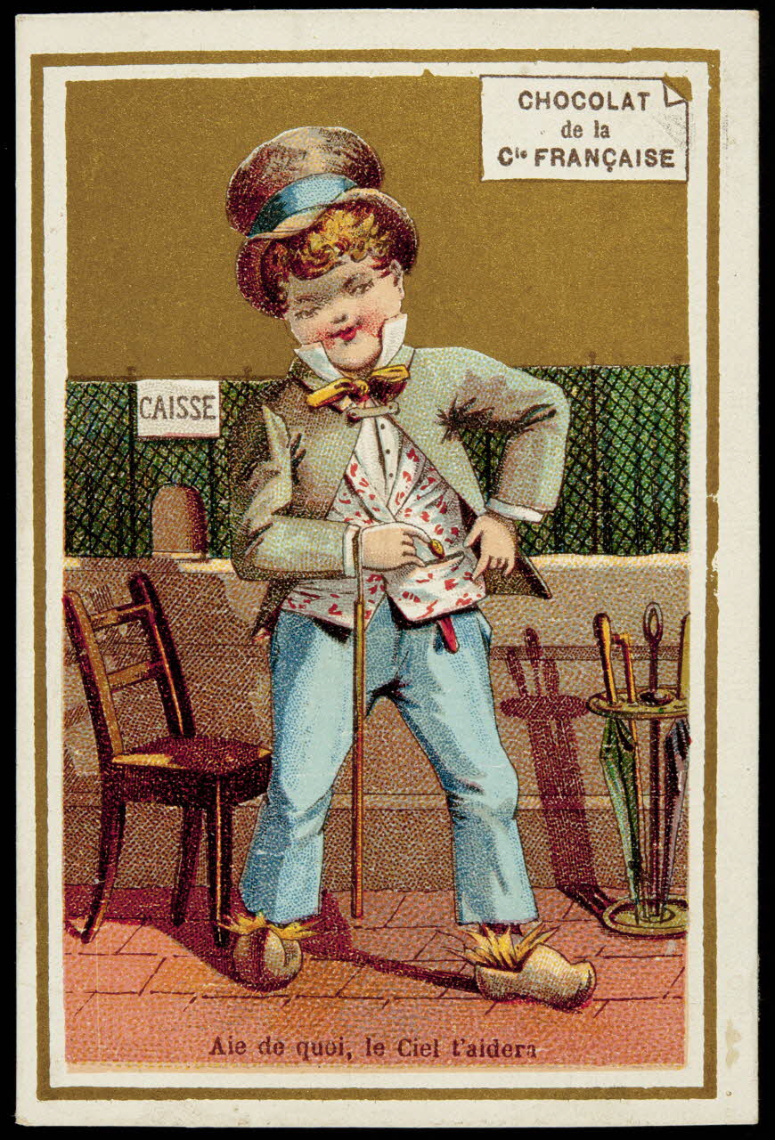 Dupuy carte réclame chromo Paris 1877-1891 1995.1.4050.2 Photo