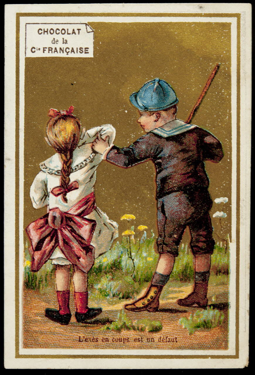 Dupuy carte réclame chromo Paris 1877-1891 1995.1.4050.29 Photo