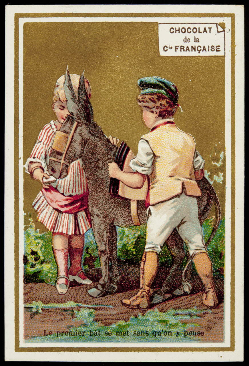 Dupuy carte réclame chromo Paris 1877-1891 1995.1.4050.37 Photo