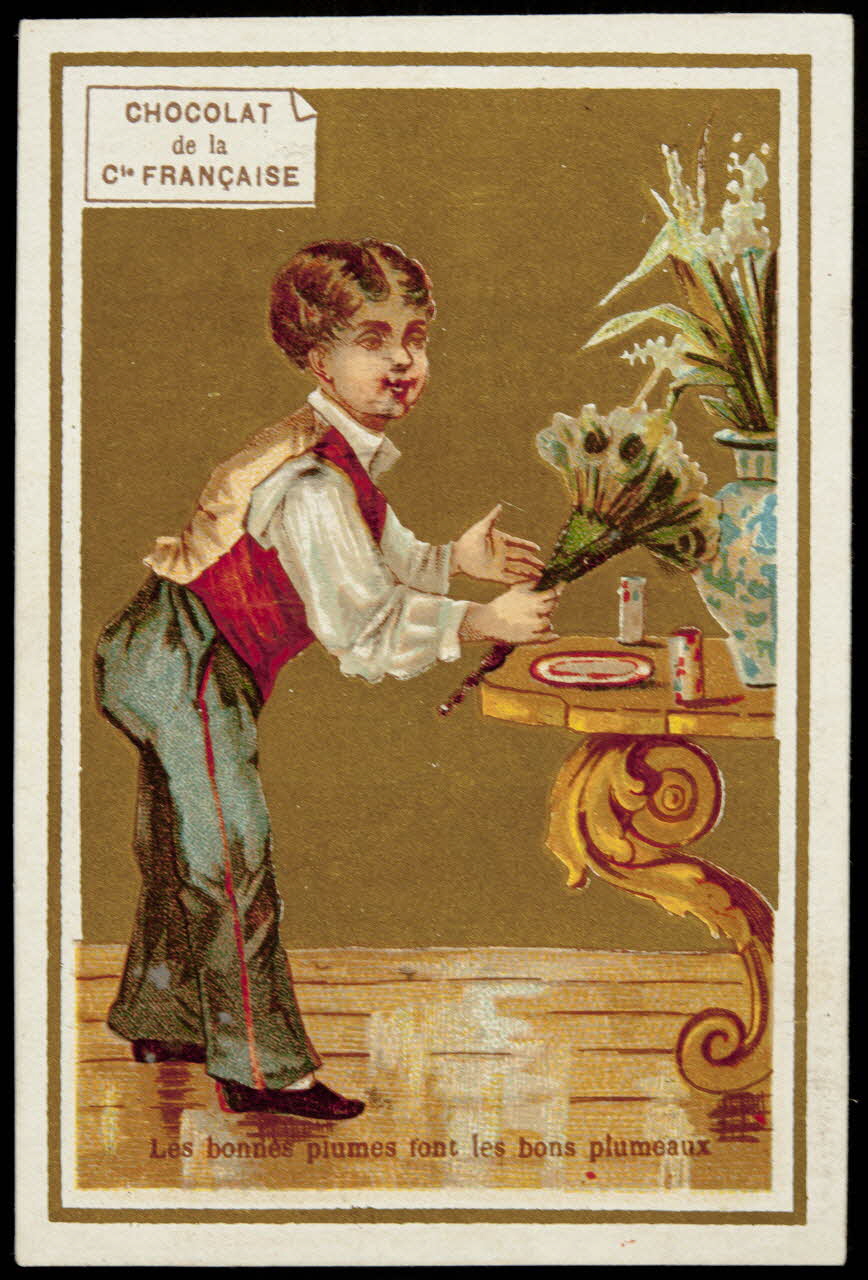 Dupuy carte réclame chromo Paris 1877-1891 1995.1.4050.38 Photo