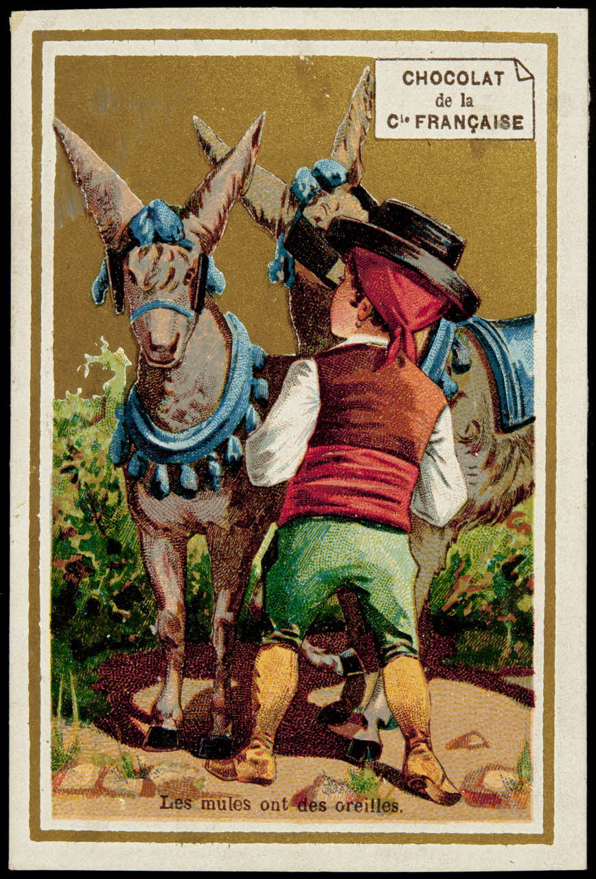 Dupuy carte réclame chromo Paris 1877-1891 1995.1.4050.40 Photo