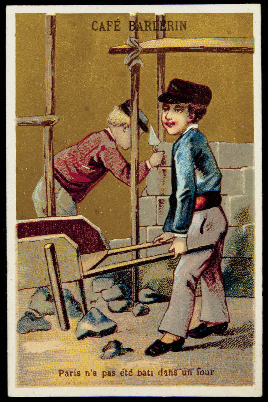 Dupuy carte réclame chromo Paris 1877-1891 1995.1.4050.50 Photo