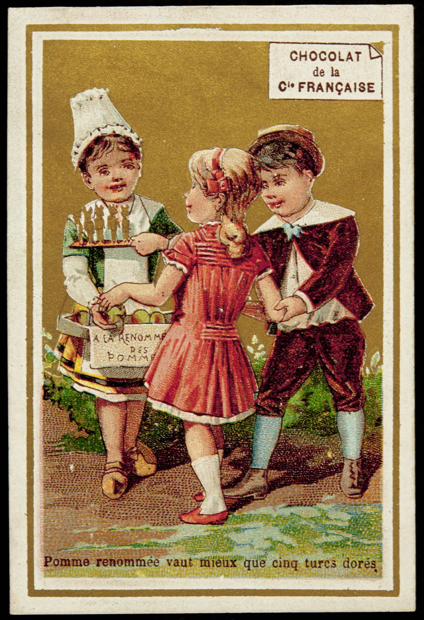 Dupuy carte réclame chromo Paris 1877-1891 1995.1.4050.52 Photo