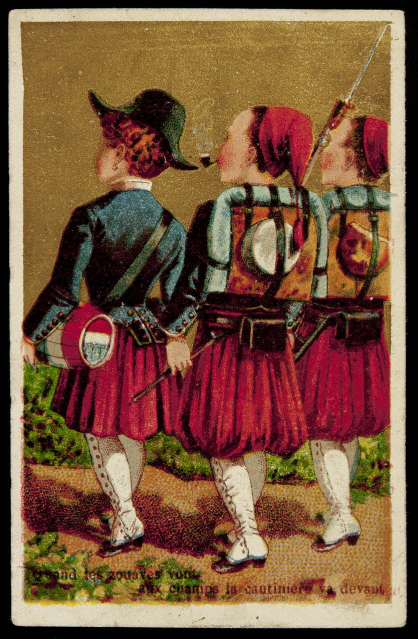 Dupuy carte réclame chromo Paris 1877-1891 1995.1.4050.55 Photo