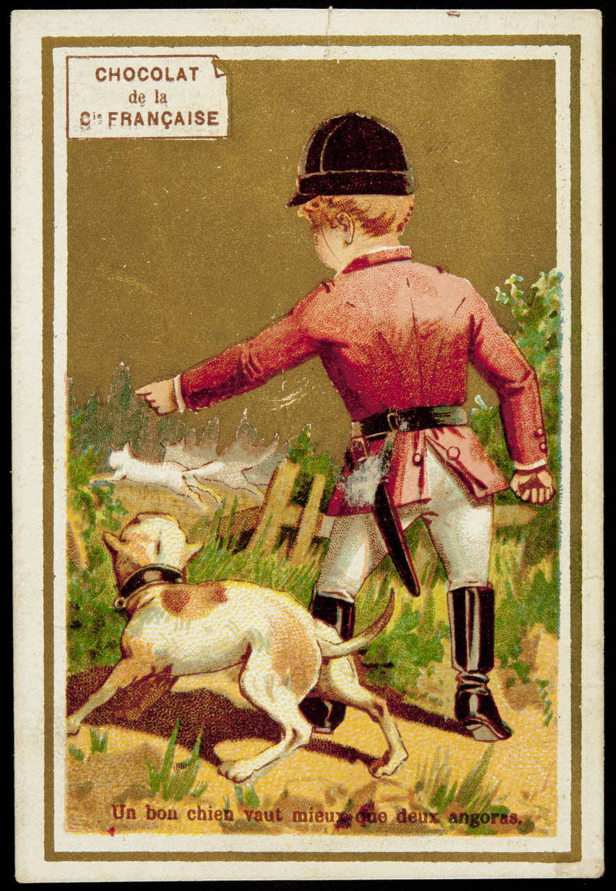 Dupuy carte réclame chromo Paris 1877-1891 1995.1.4050.59 Photo