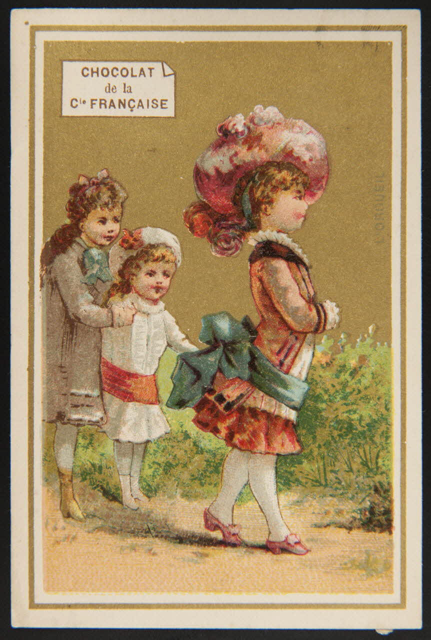 Dupuy carte réclame chromo Paris 1877-1891 1995.1.4059.3 Photo