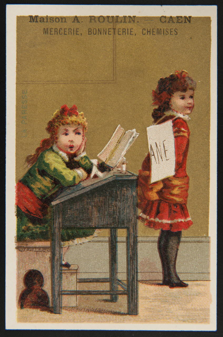 Dupuy carte réclame chromo Paris 1877-1891 1995.1.4059.4 Photo