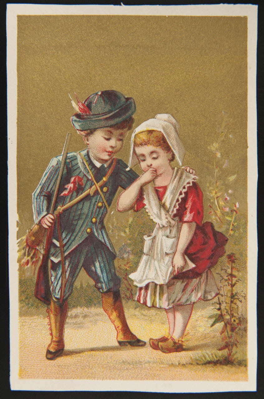 Dupuy carte réclame chromo Paris 1877-1891 1995.1.4060.2 Photo