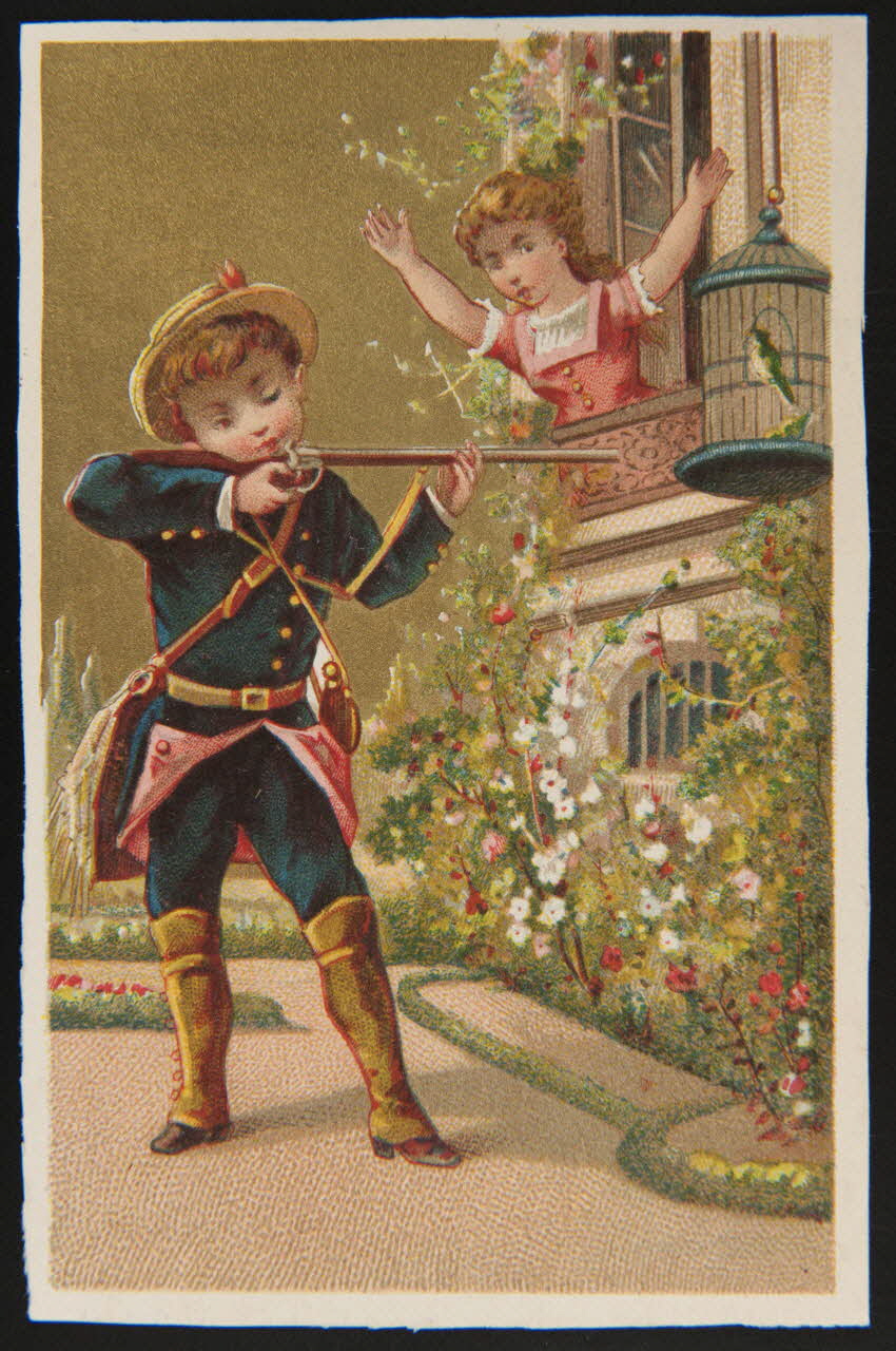 Dupuy carte réclame chromo Paris 1877-1891 1995.1.4060.5 Photo