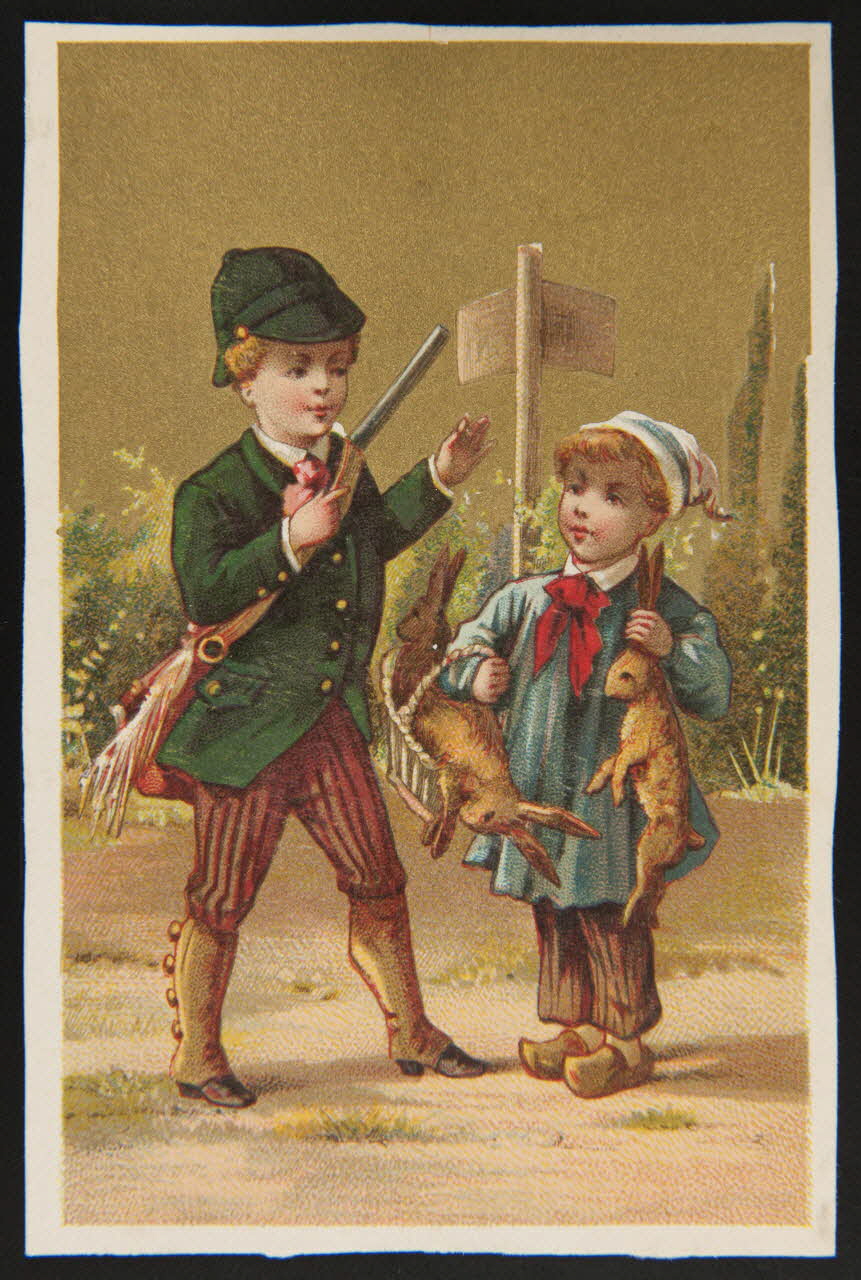 Dupuy carte réclame chromo Paris 1877-1891 1995.1.4060.6 Photo