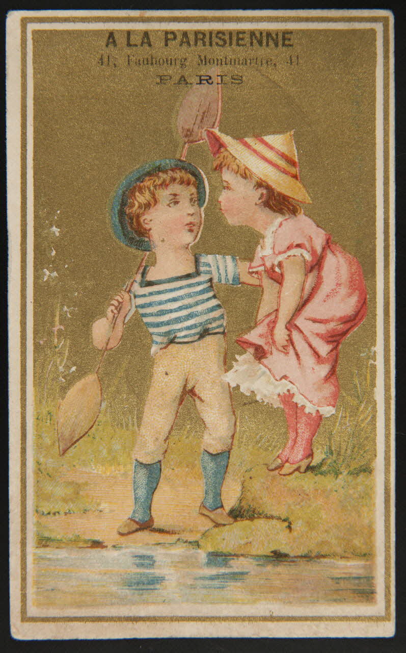 Dupuy carte réclame chromo Paris 1877-1891 1995.1.4061.1 Photo